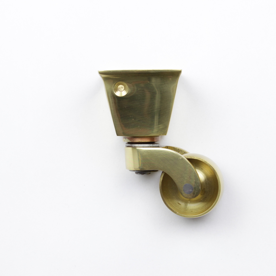 Heritage Brass Castor SQUARE CUP 38mm